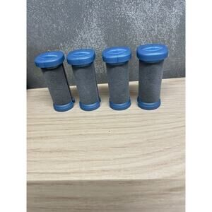 Conair Ion Shine 4 Large Blue Replacement Hot Rollers CHV26HXW Flocked Curlers